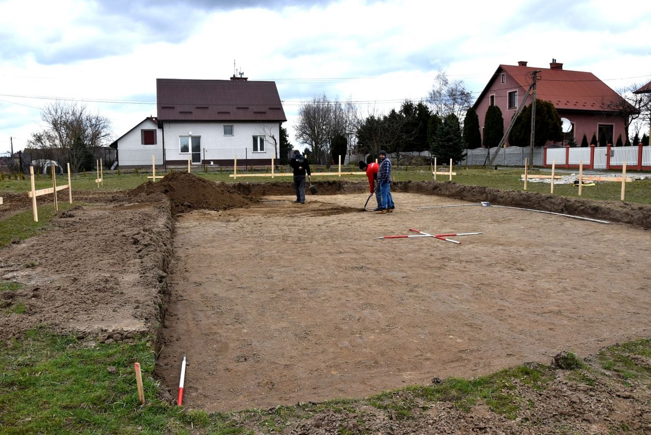 Badania archeologiczne poprzedzające budowę domu jednorodzinnego w Skrzyszowie (gmina Ostrów, województwo podkarpackie) - zdjęcie 0